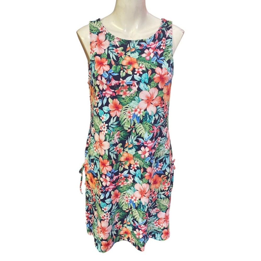 Tommy Bahama Island Cays Flora Romper in Mare Navy - Picture 2 of 9
